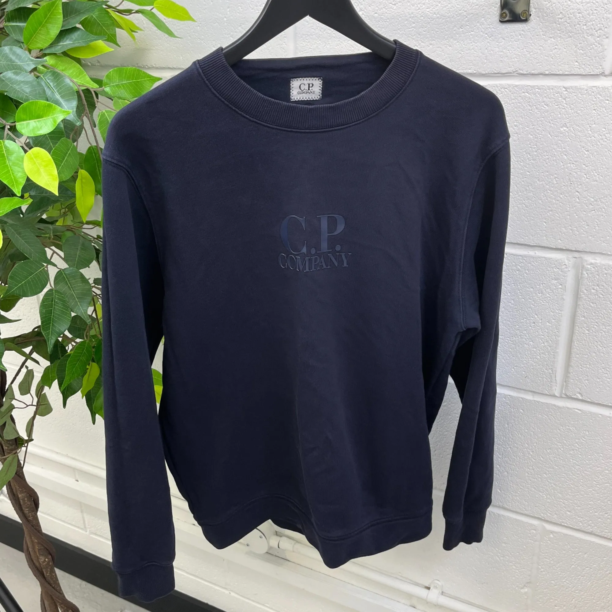 Men's Logo Jumper Navy Size L