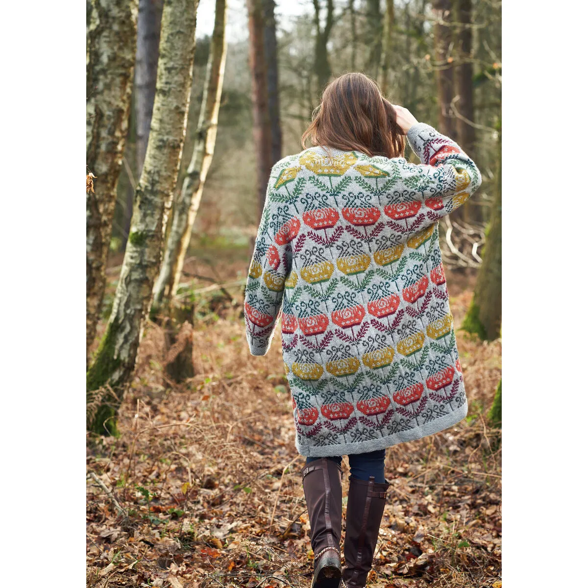 Moonflower Coat Pattern from Carousel by Martin Storey