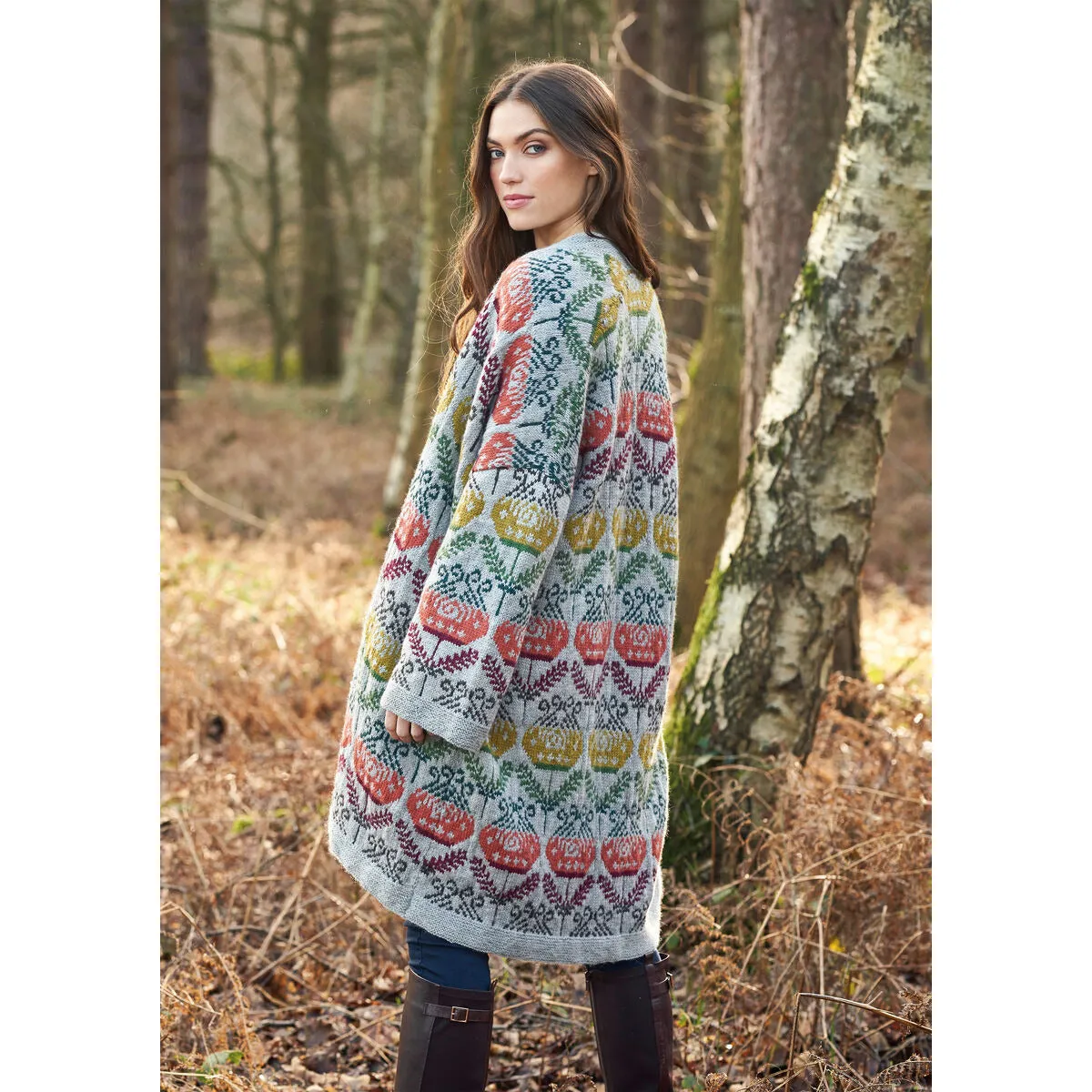 Moonflower Coat Pattern from Carousel by Martin Storey