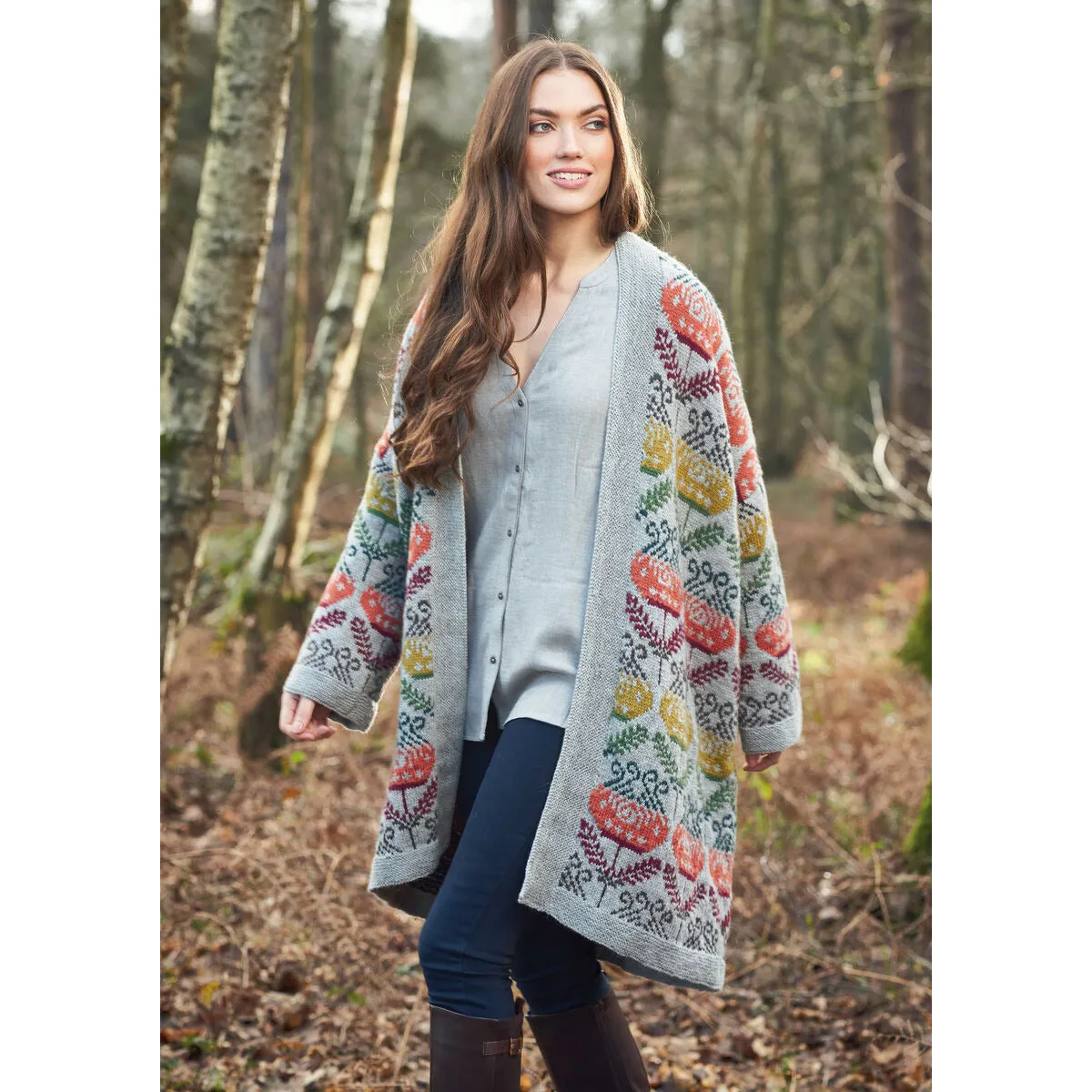 Moonflower Coat Pattern from Carousel by Martin Storey