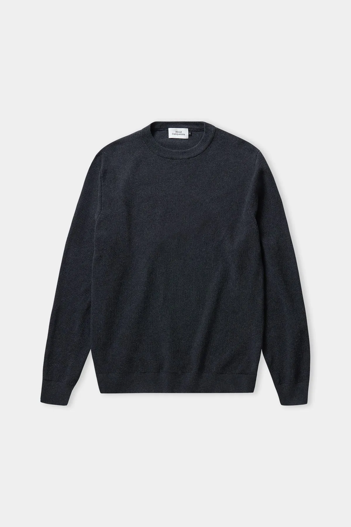 MORTEN jumper eco knotted anthracite