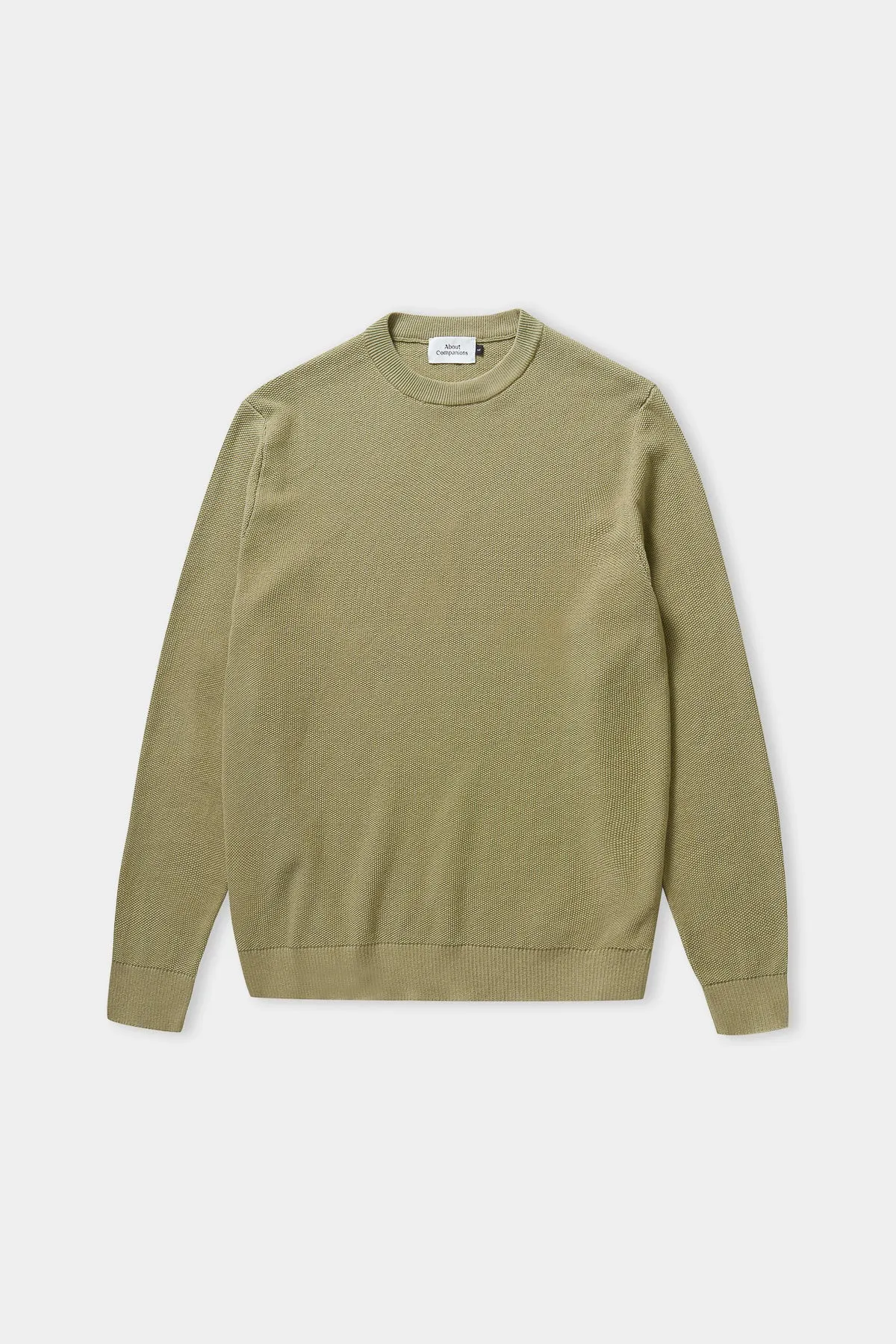 MORTEN jumper eco knotted khaki