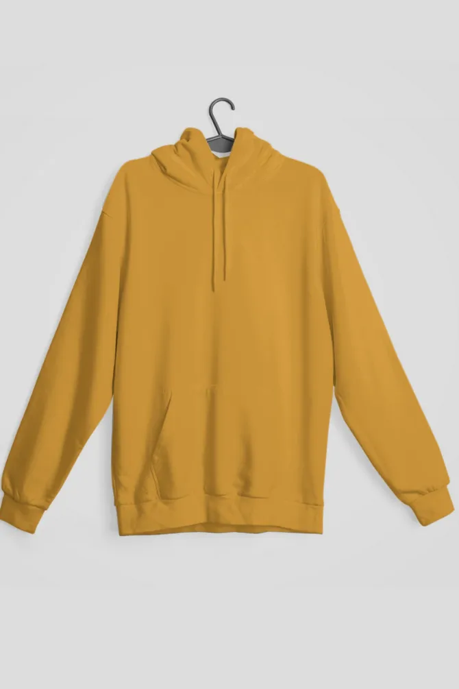 Mustard Yellow Hoodie for men