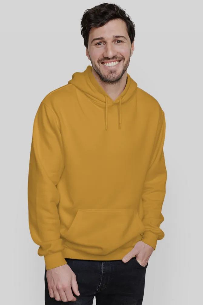 Mustard Yellow Hoodie for men