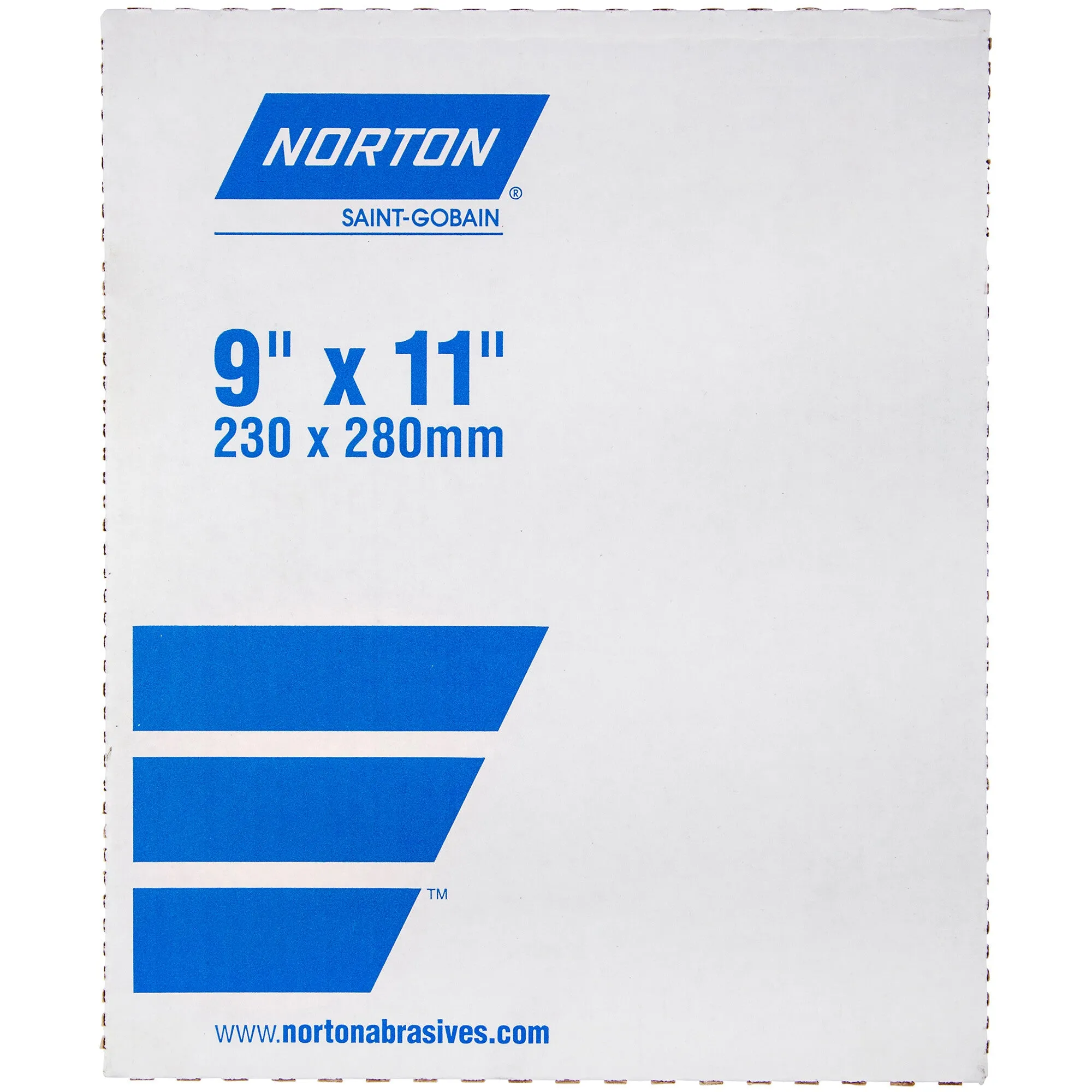 Norton 9 x 11 In. A275OP Paper Sheet P80 Grit A275 AO 50 Count