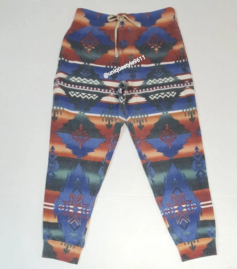 Nwt Polo Ralph Lauren Aztec Fleece Joggers