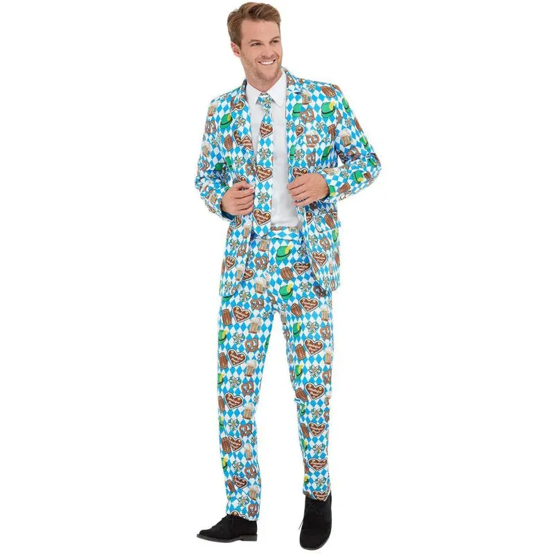 Oktoberfest Beer Festival Suit, Blue