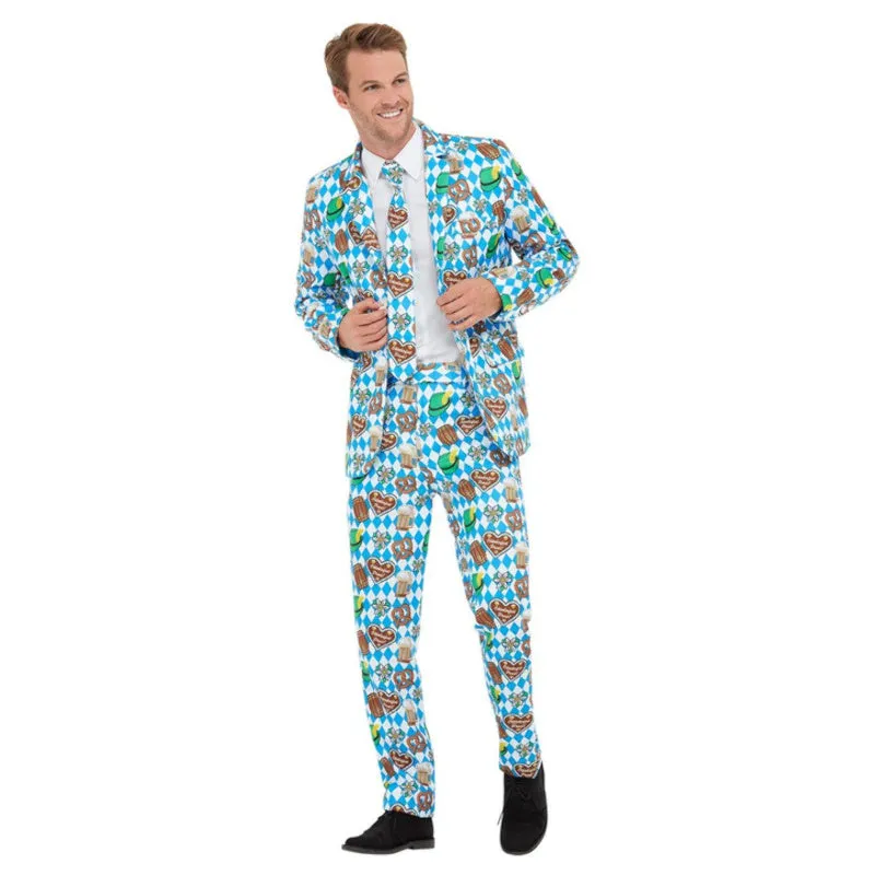 Oktoberfest Beer Festival Suit, Blue