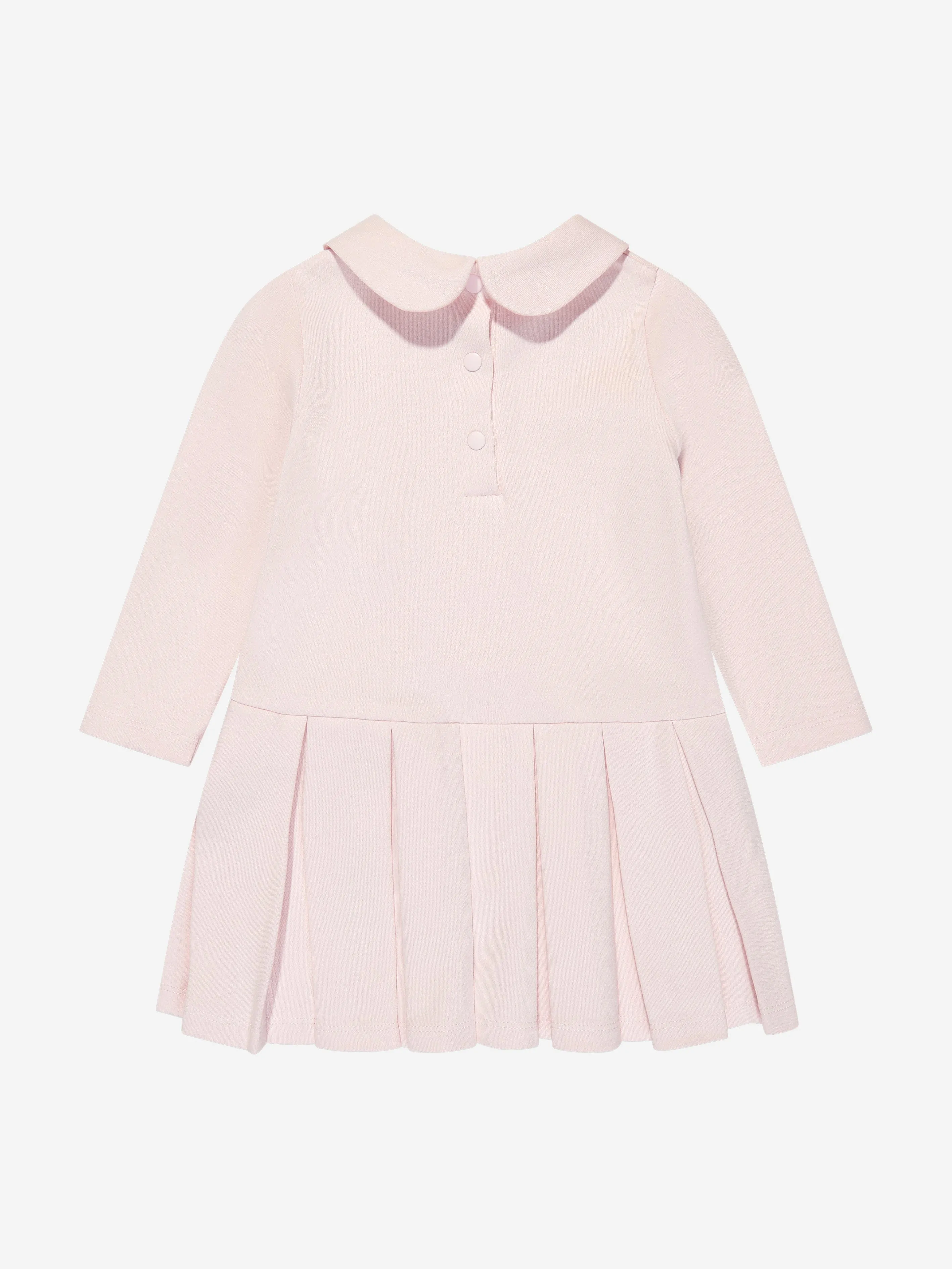 Patachou Baby Girls Cotton Jersey Dress in Pink