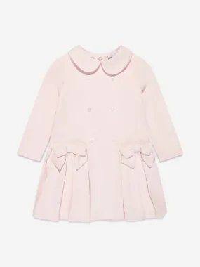 Patachou Baby Girls Cotton Jersey Dress in Pink