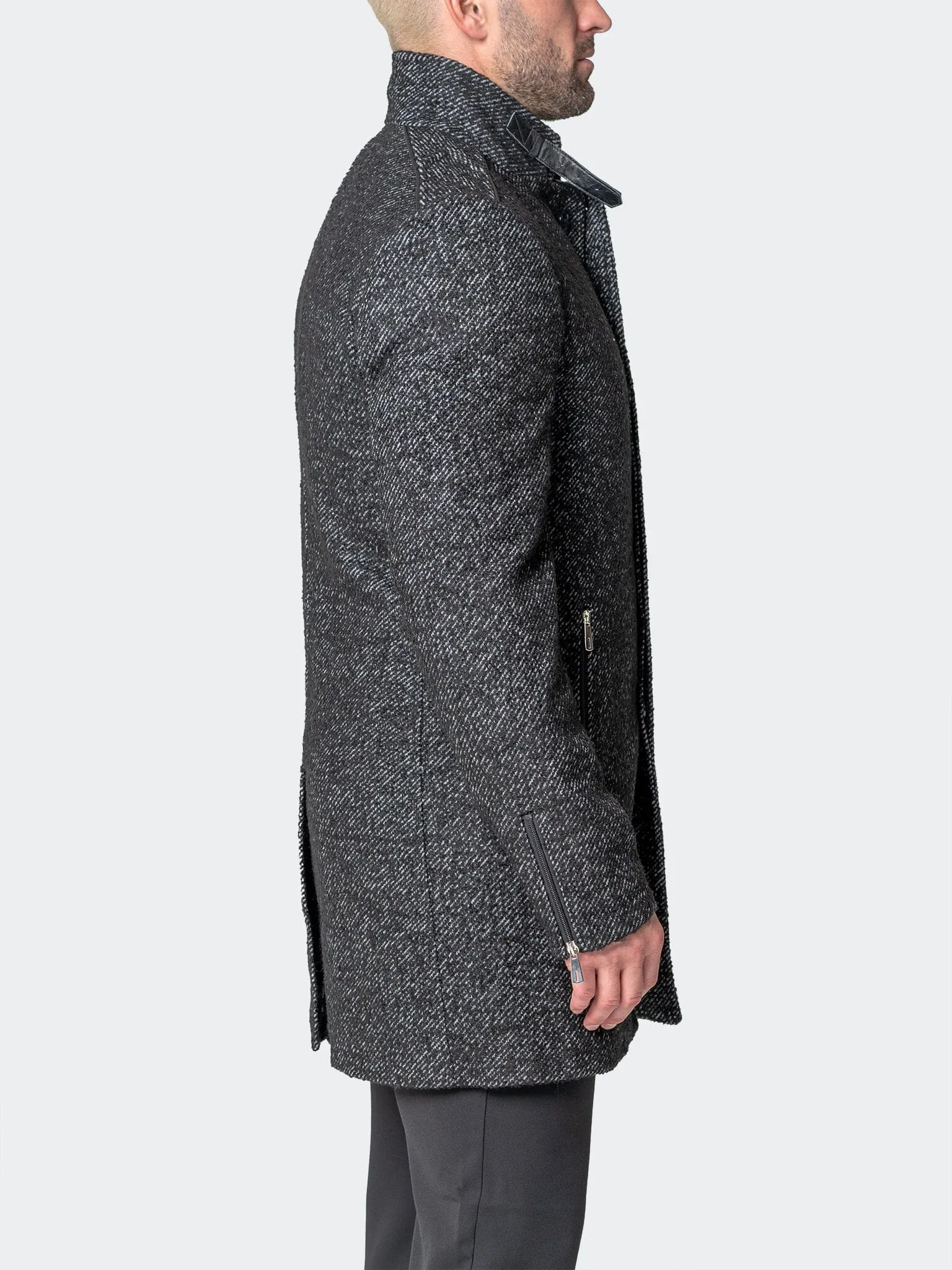 Peacoat Captain Grey