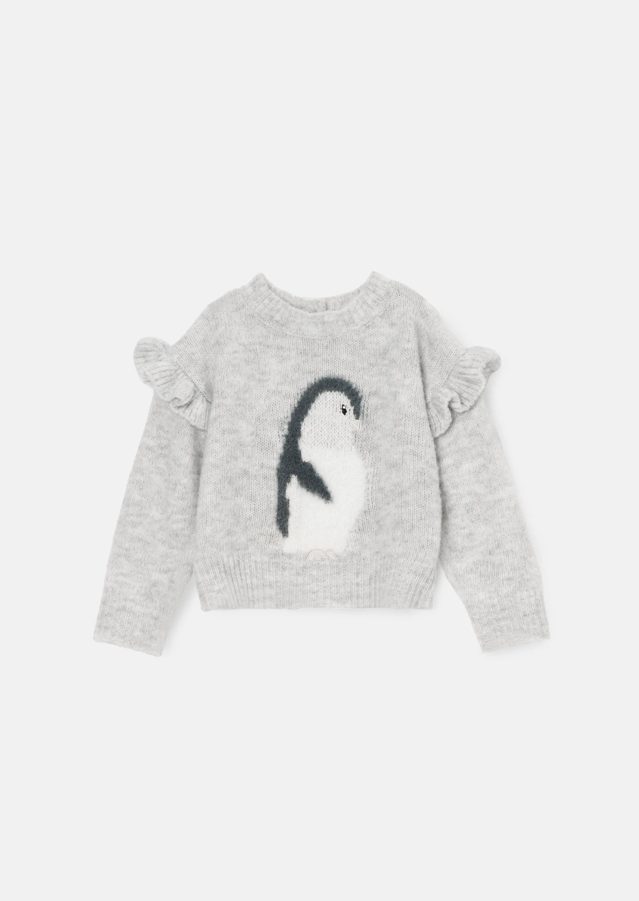 Peggy Grey Penguin Jumper