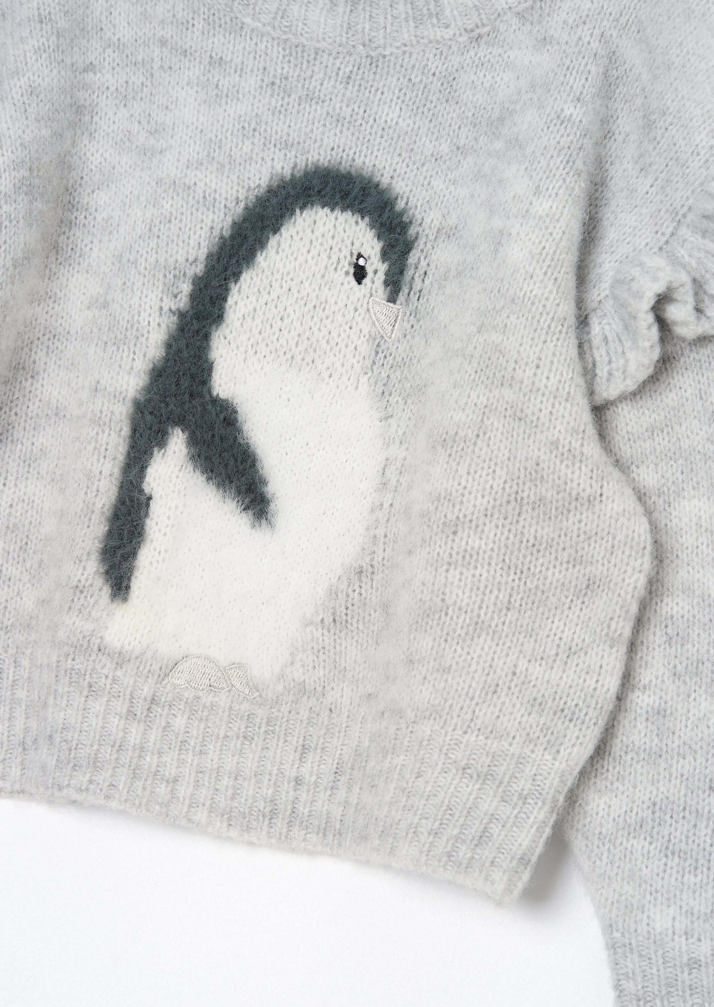 Peggy Grey Penguin Jumper