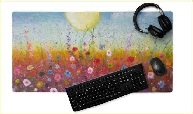 Petalled Skies ~ Gaming Mouse Pad