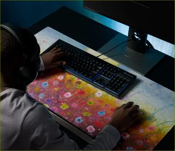 Petalled Skies ~ Gaming Mouse Pad