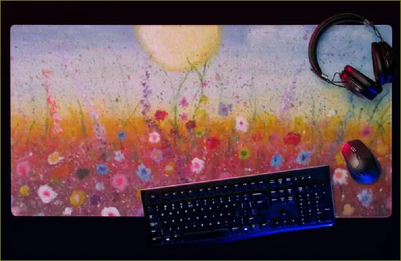 Petalled Skies ~ Gaming Mouse Pad