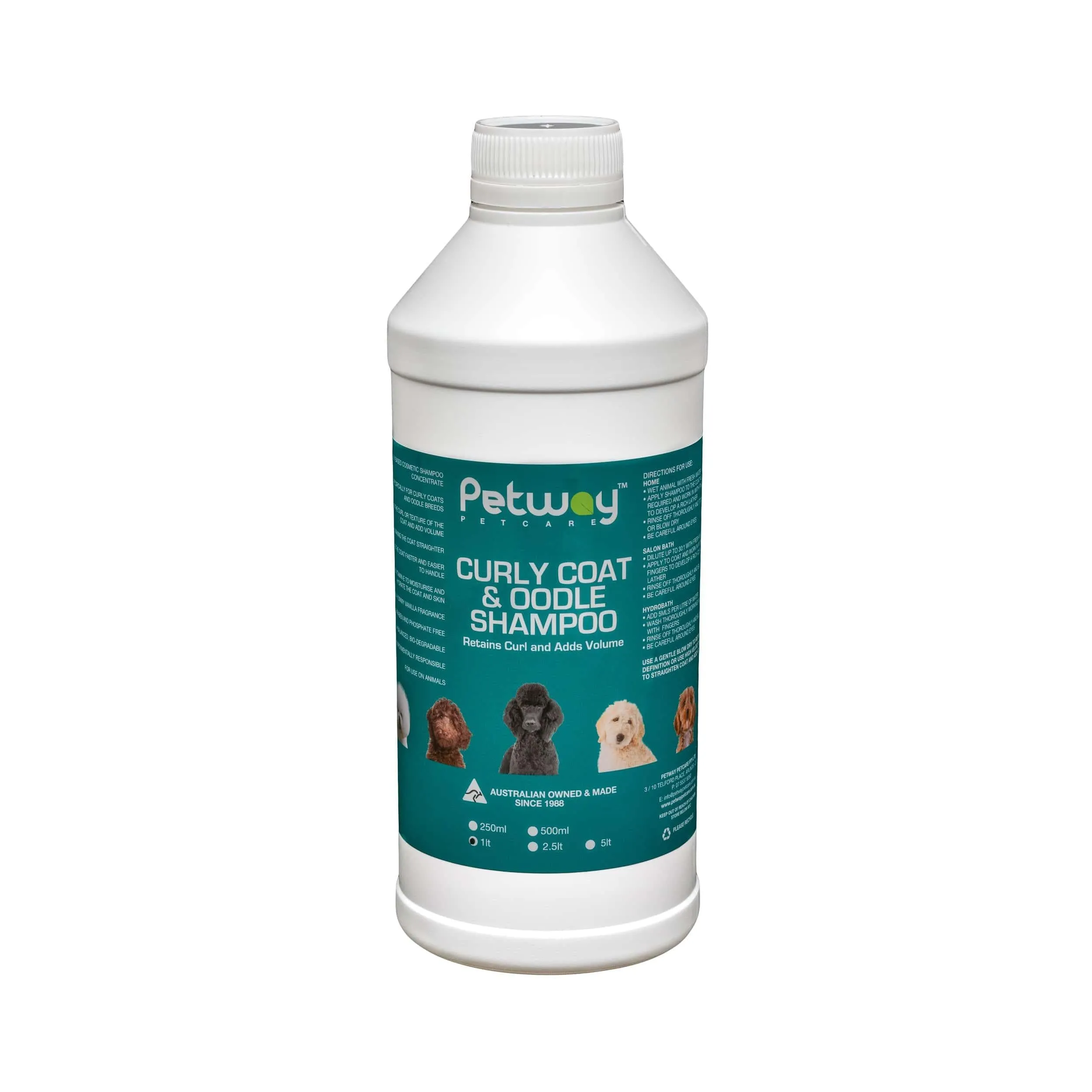 PETWAY PETCARE - Curly Coat & Oodle Shampoo