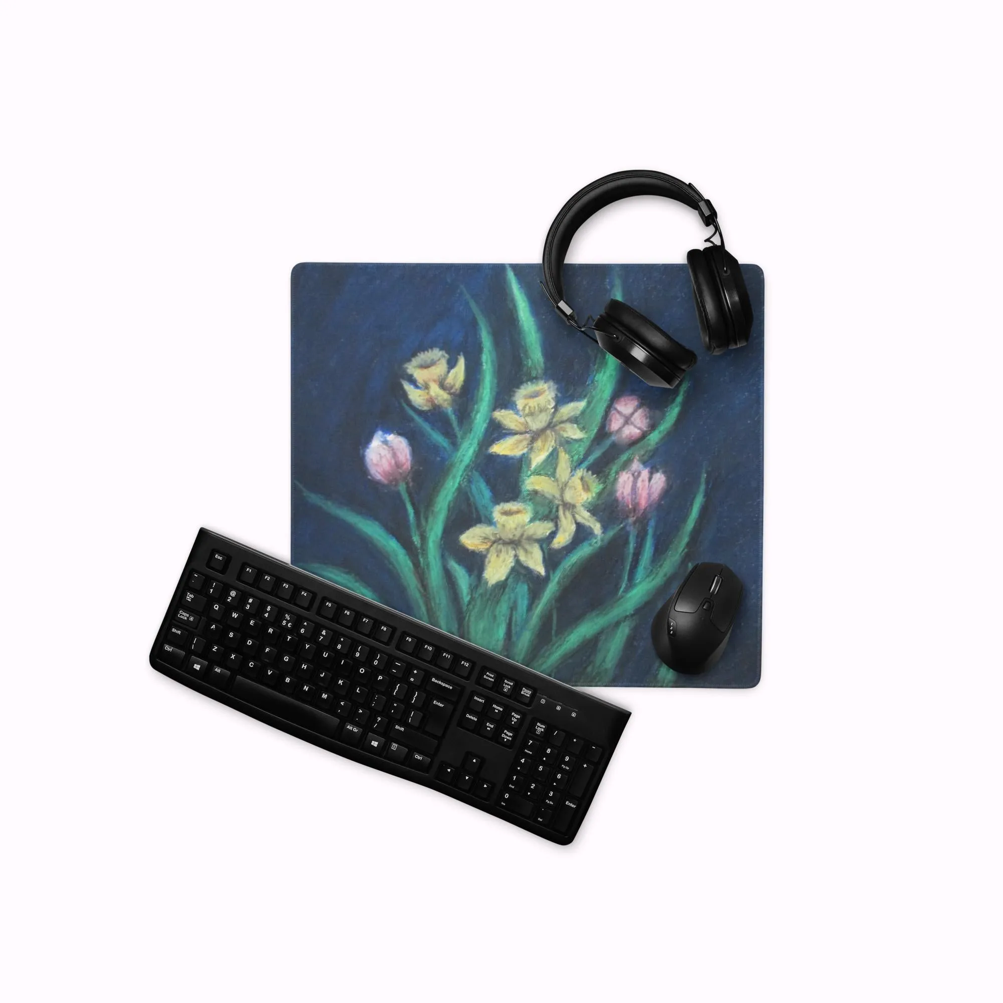 Plush Blooms ~ Gaming Mouse Pad