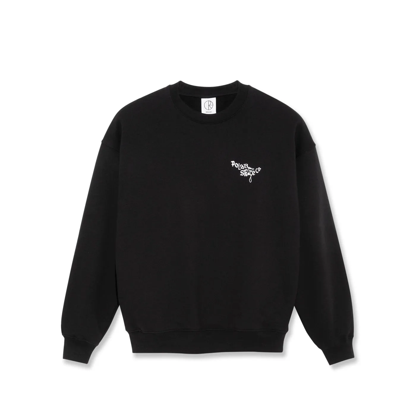 Polar Skate Co Ornament Crewneck Sweatshirt - Black