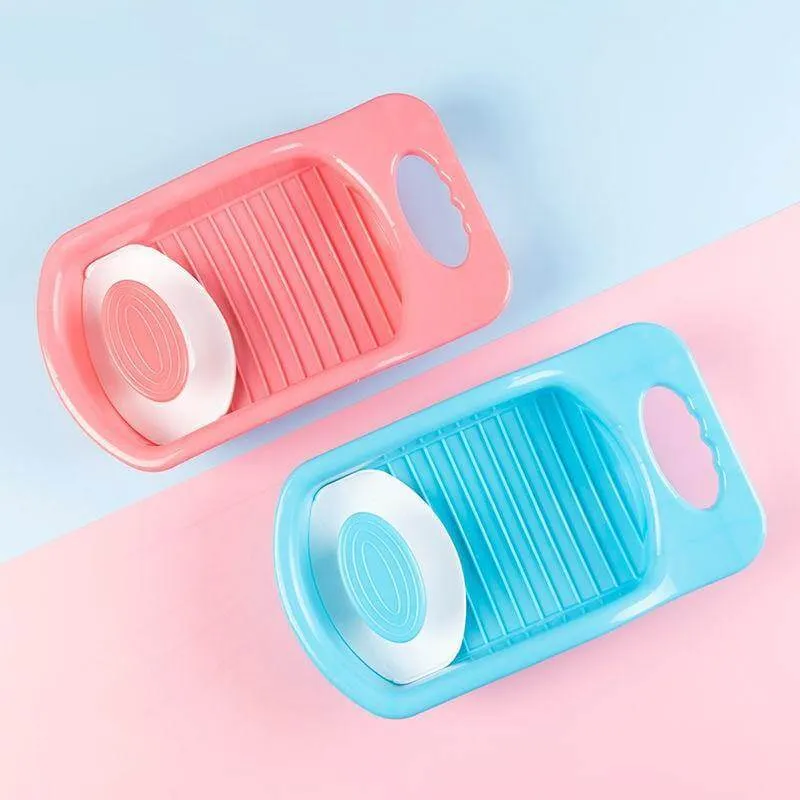 Portable Mini Socks Washboard Clothes Cleaning Tools