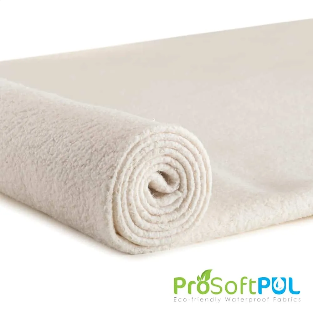 ProSoft® Organic Cotton Sherpa Waterproof ECO-PUL™ Fabric (W-388)