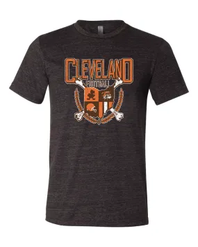 "Cleveland Football Coat of Arms" on Black