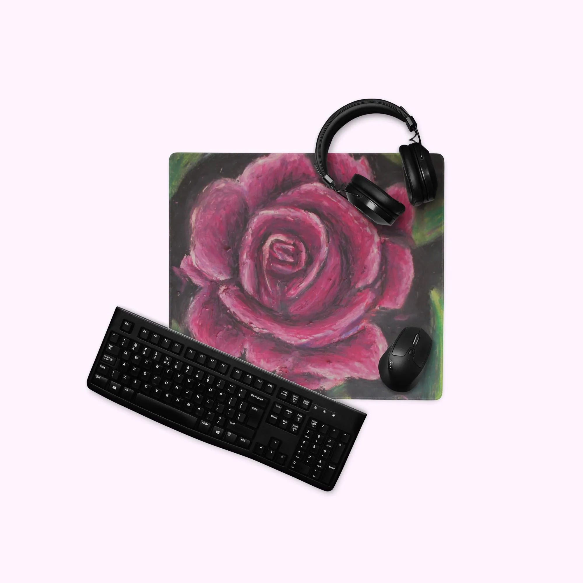 Rosy Pink ~ Gaming Mouse Pad