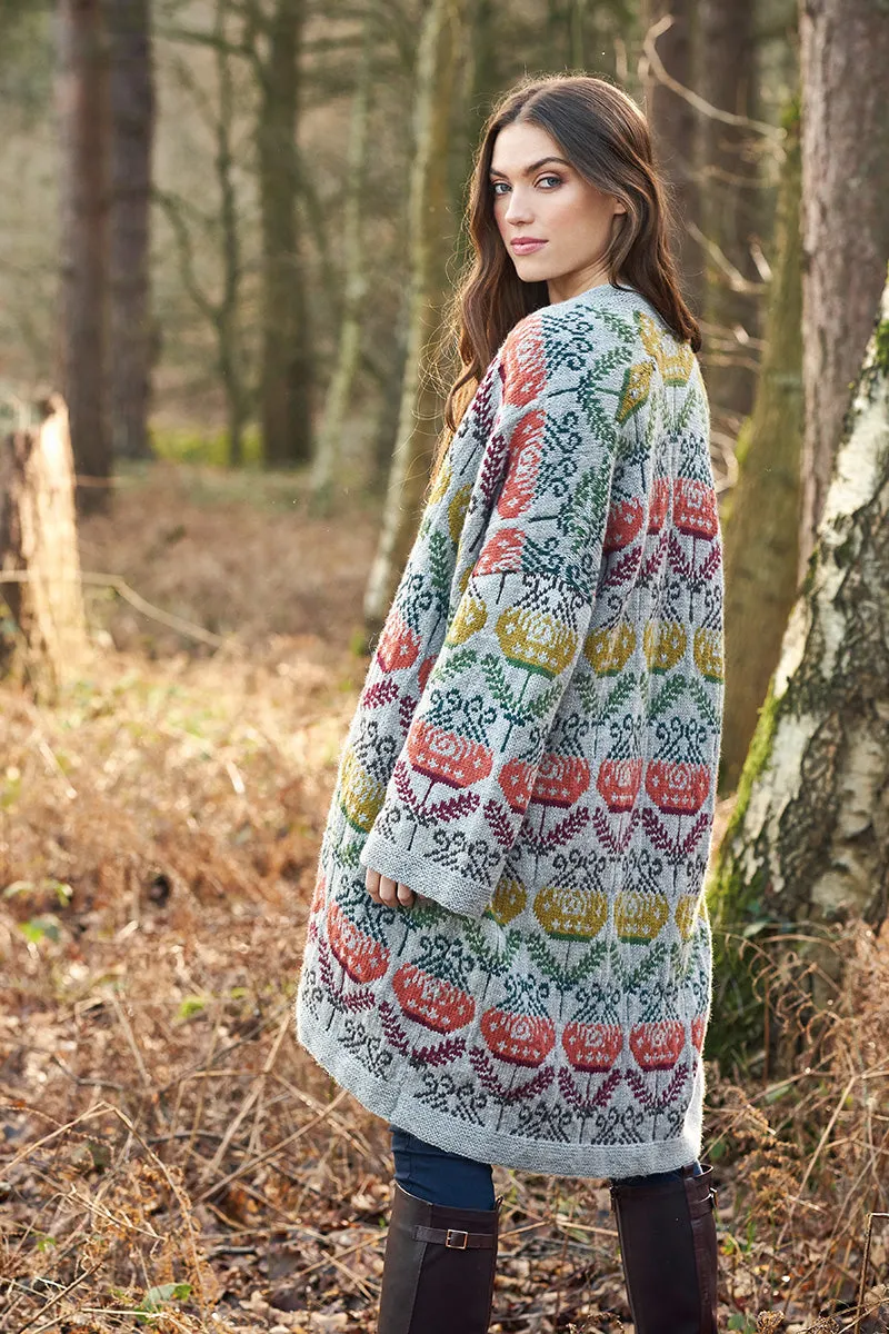 Rowan Carousel by Martin Storey PDF Patterns - Moonflower Coat - PDF Download