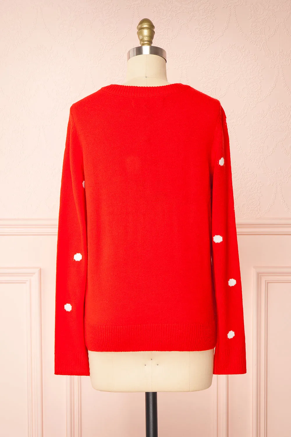 Rudolph Red | Knit Christmas Sweater