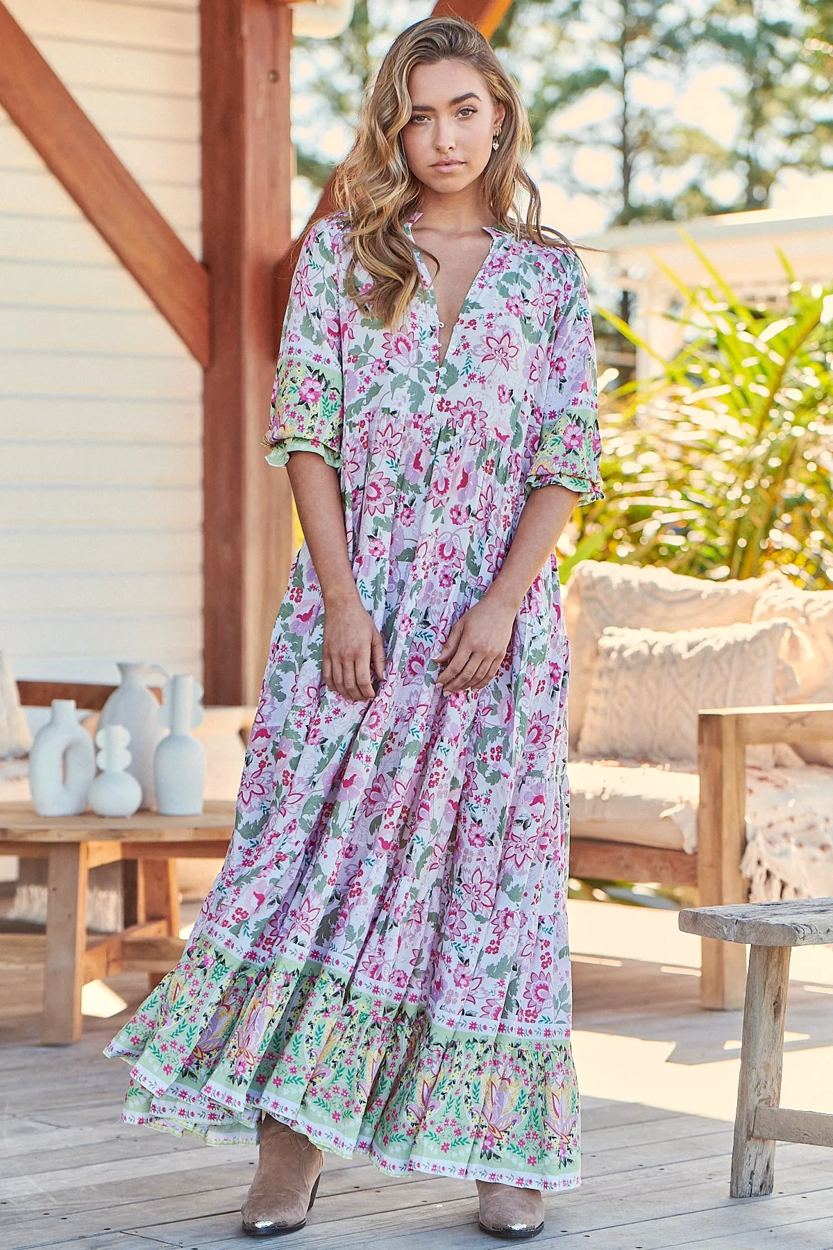 SAKURA TILLIE MAXI DRESS