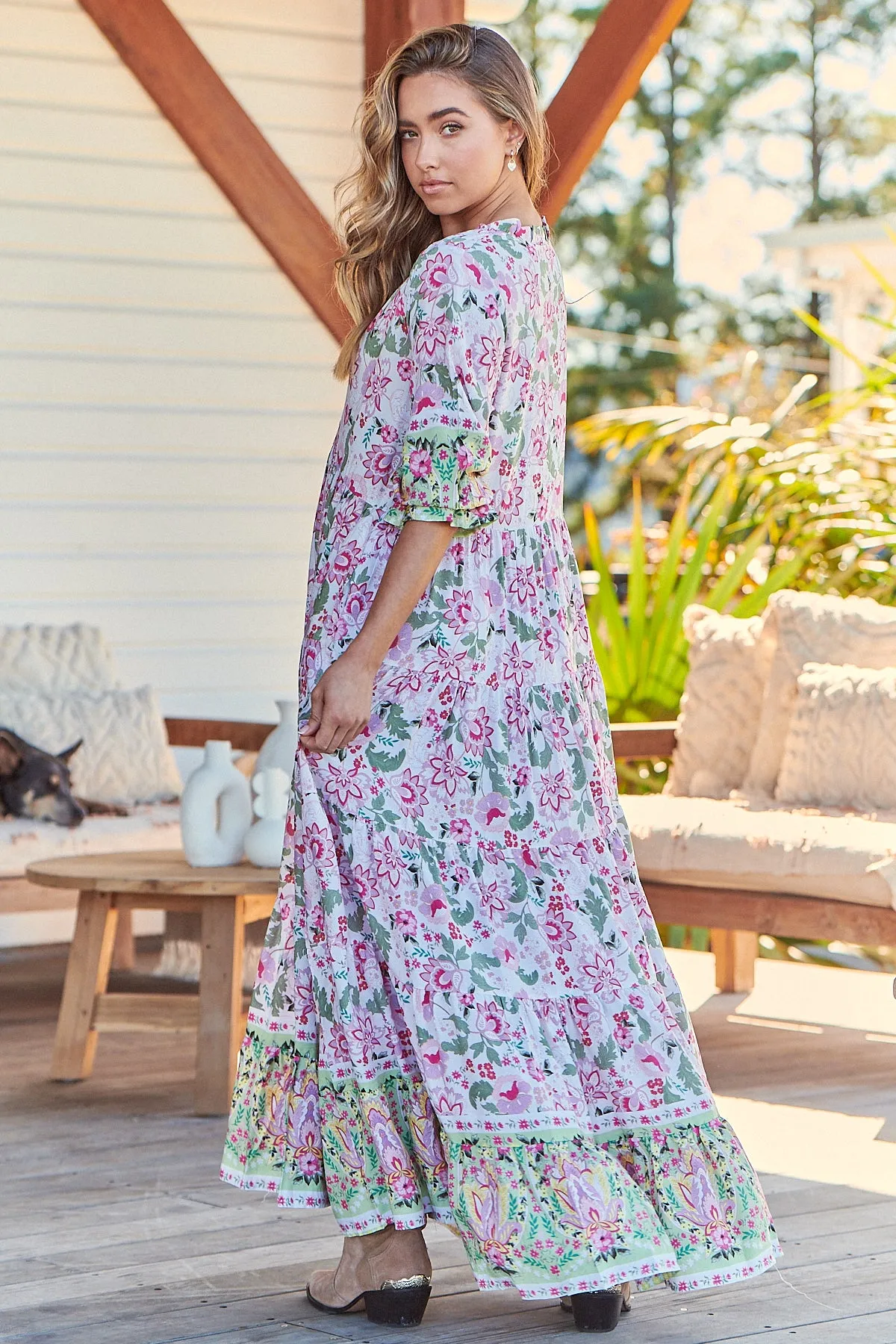 SAKURA TILLIE MAXI DRESS