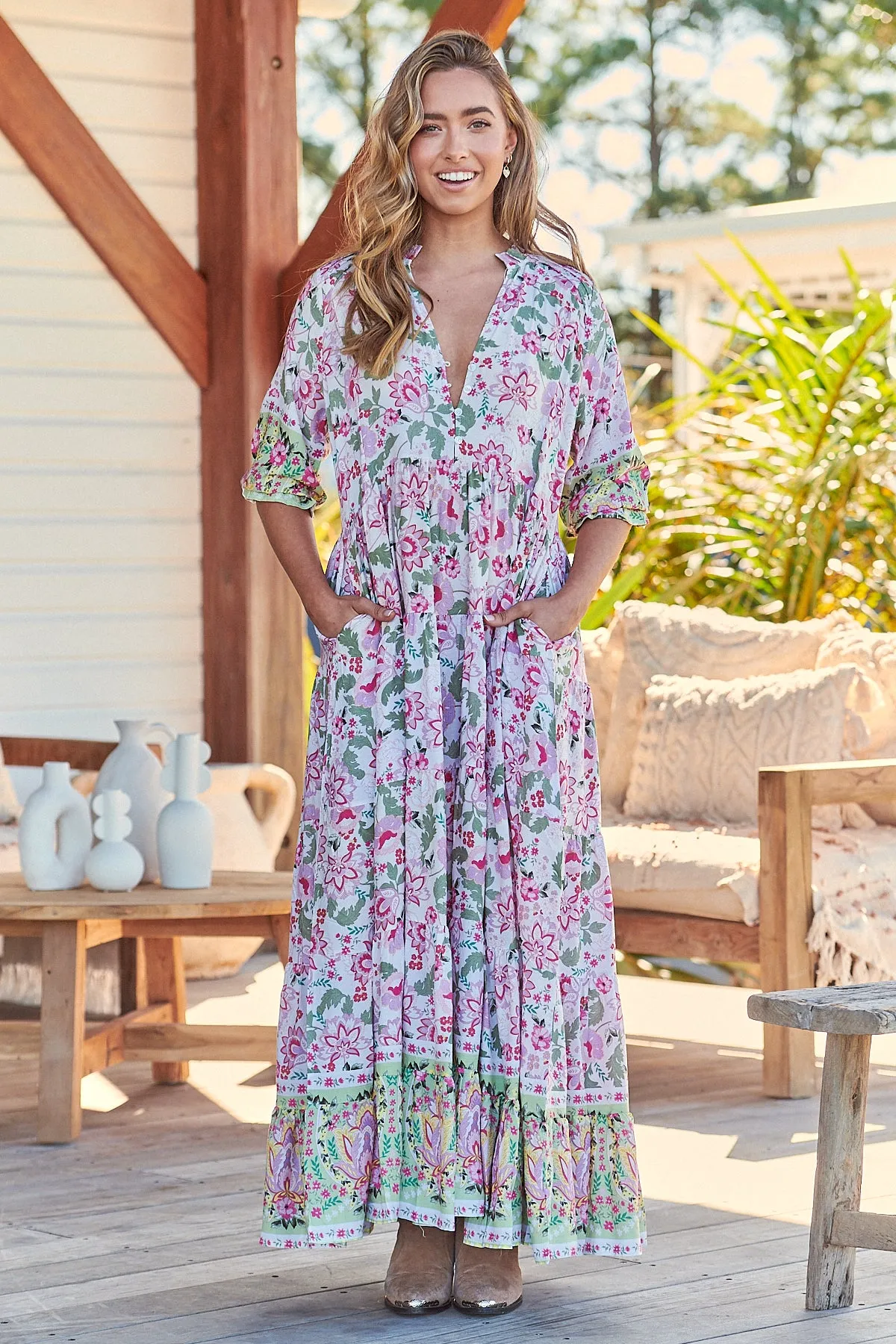 SAKURA TILLIE MAXI DRESS