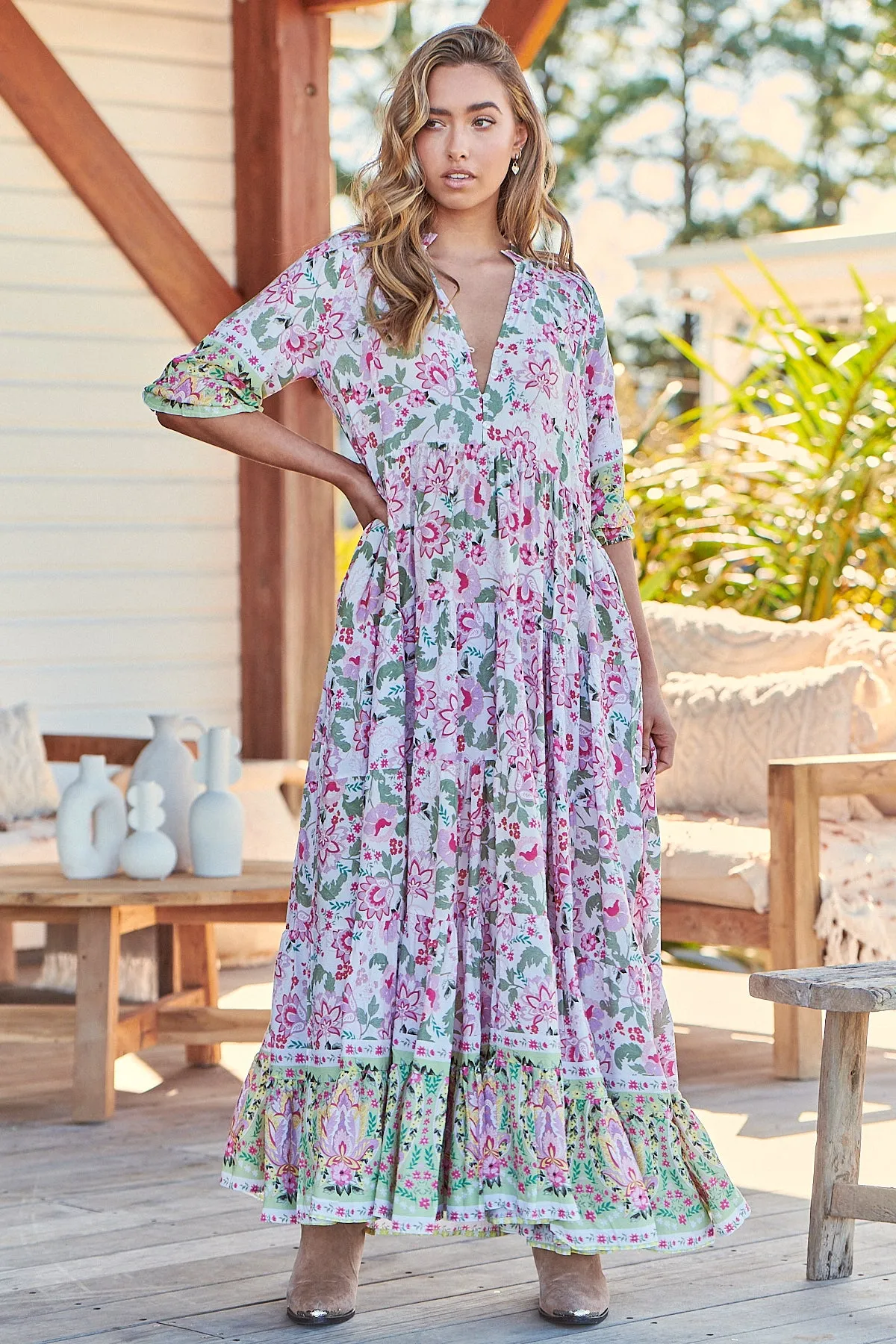 SAKURA TILLIE MAXI DRESS