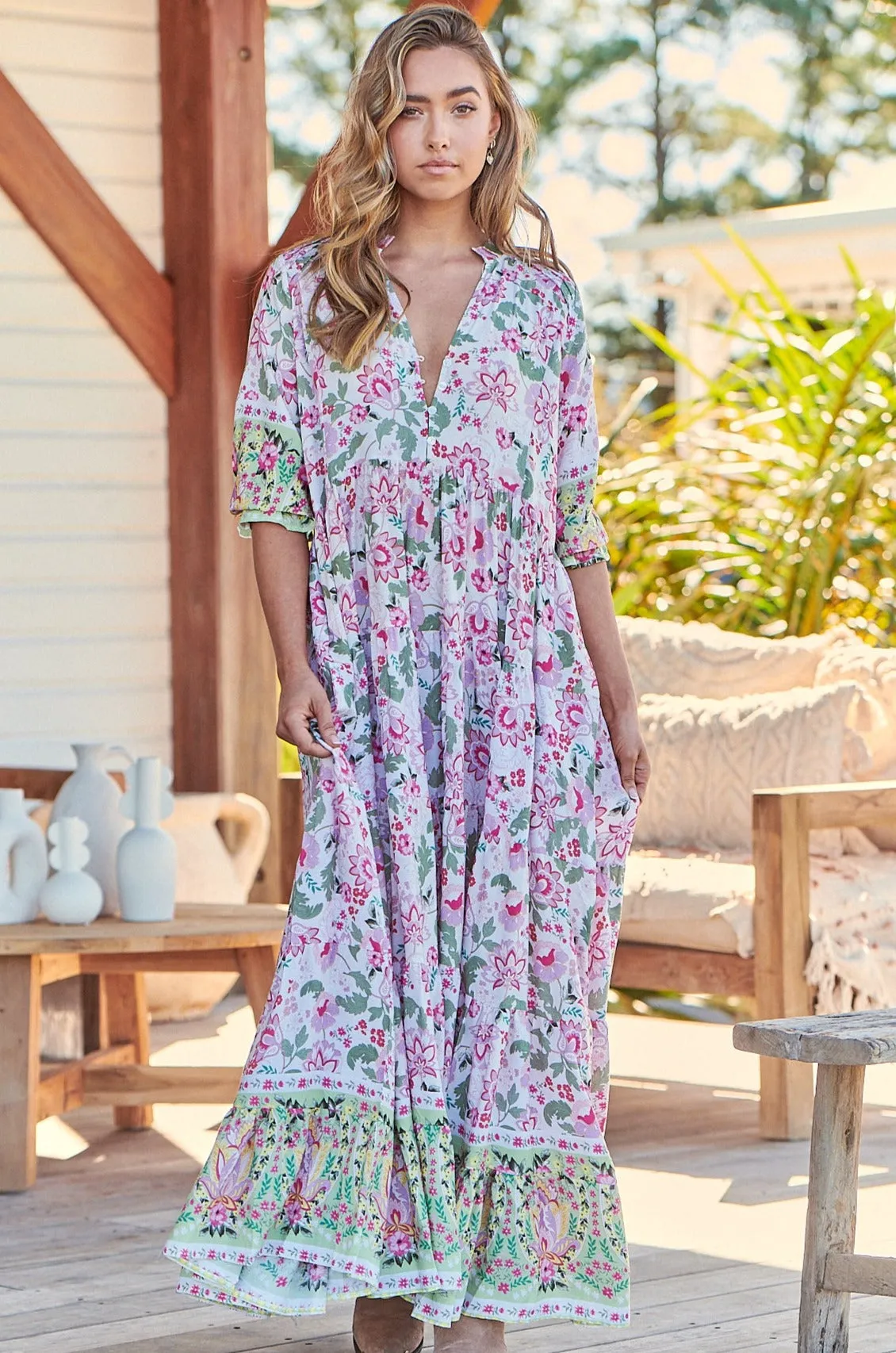 SAKURA TILLIE MAXI DRESS