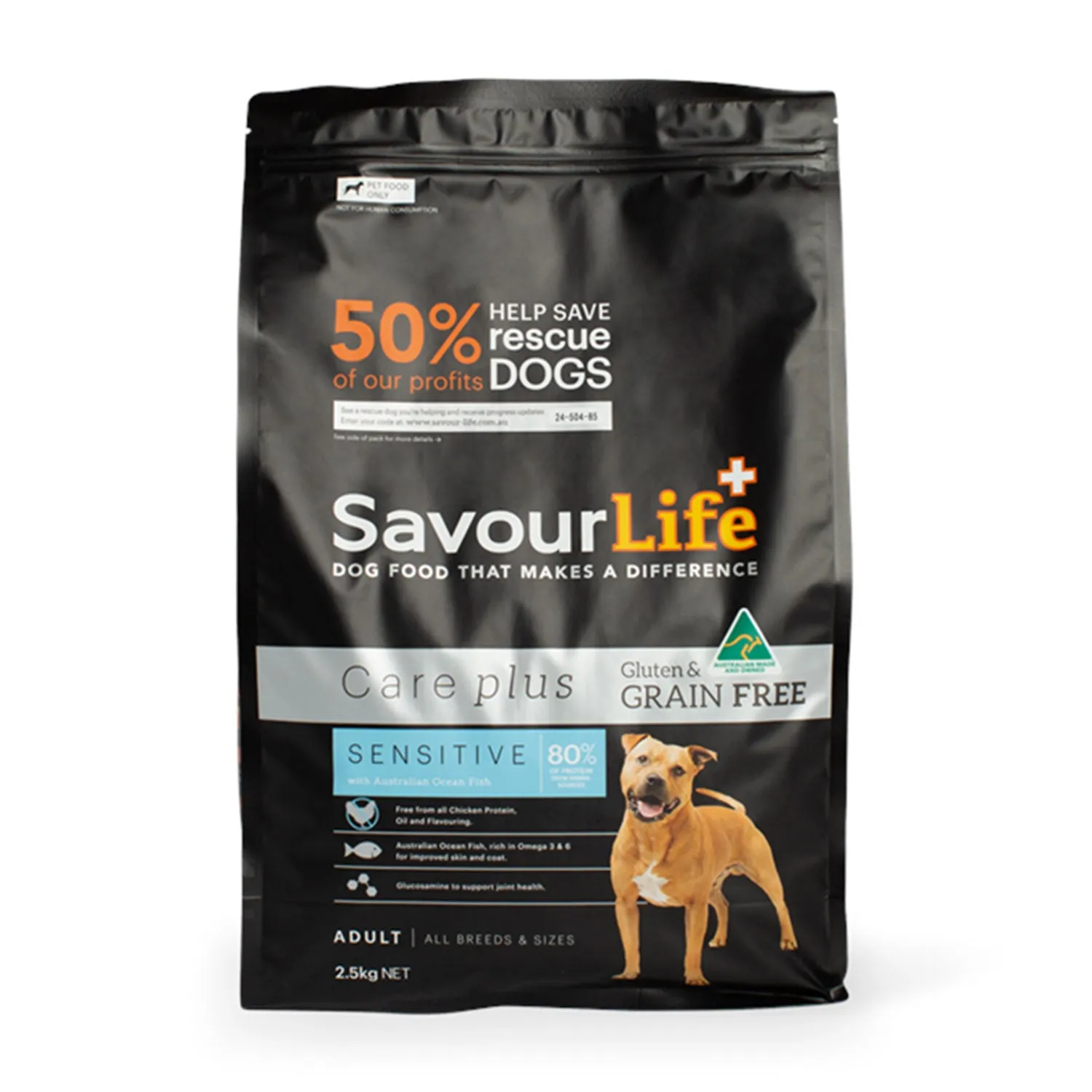 SavourLife Grain Free Sensitive Care Plus Ocean Fish Adult Dry Dog Food