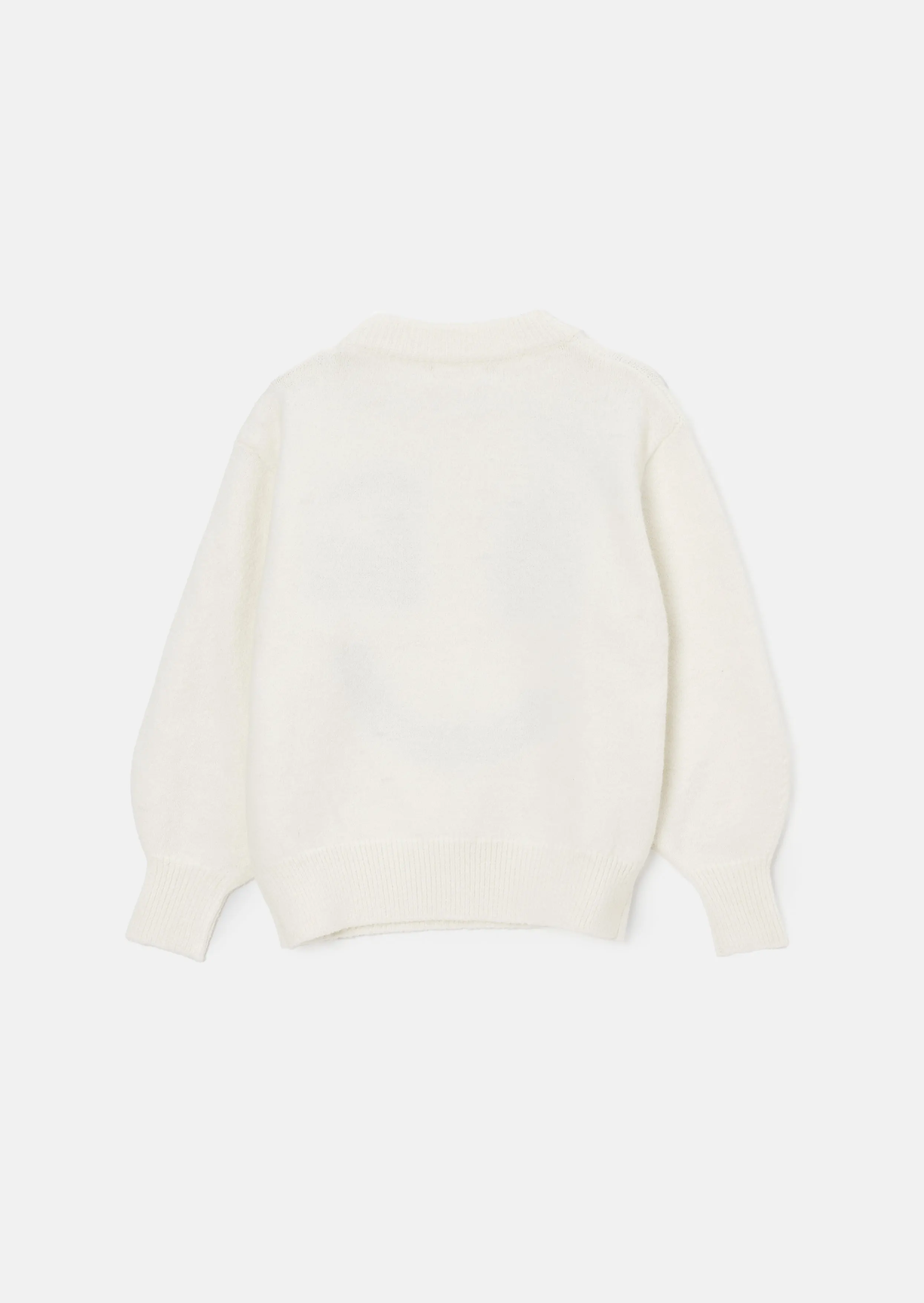 Shanti Ivory Smiley Face Jumper