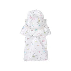 Sketch Pad Raincoat - Ivory