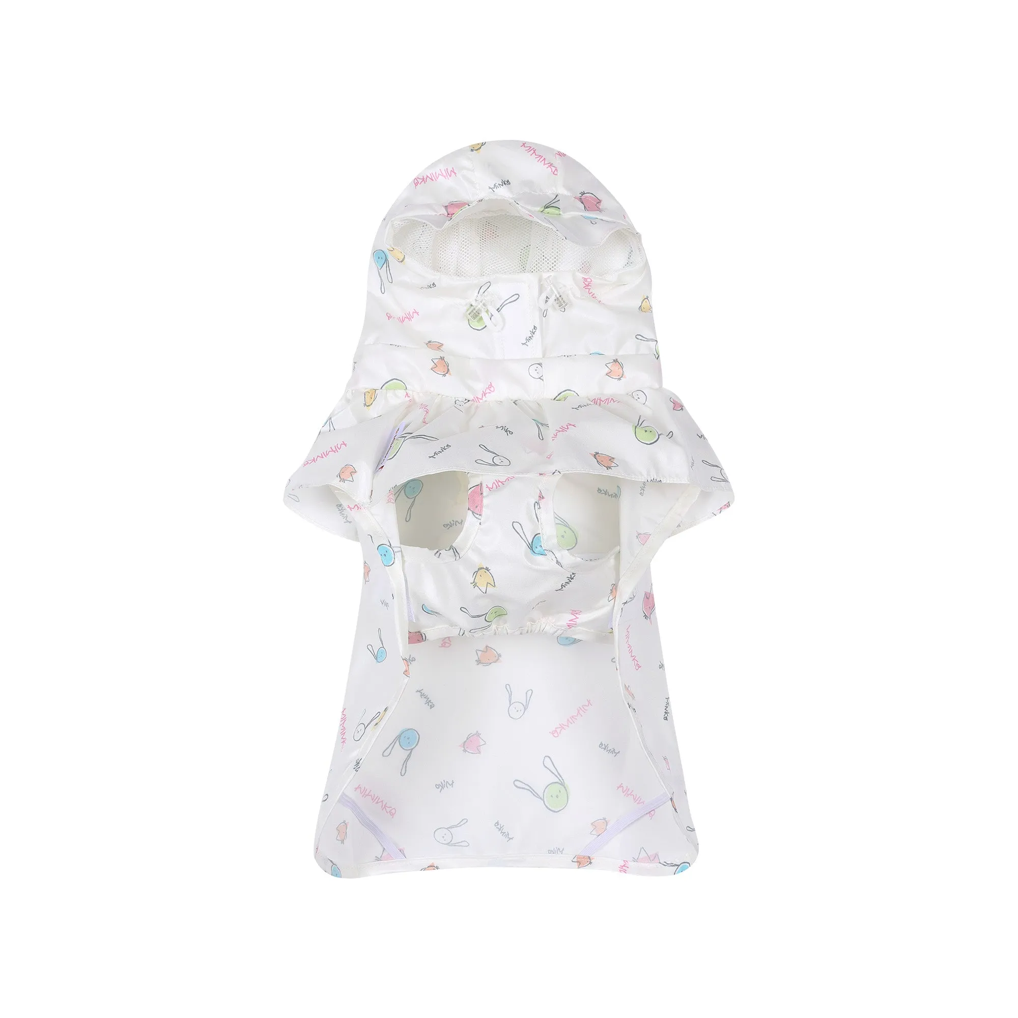 Sketch Pad Raincoat - Ivory