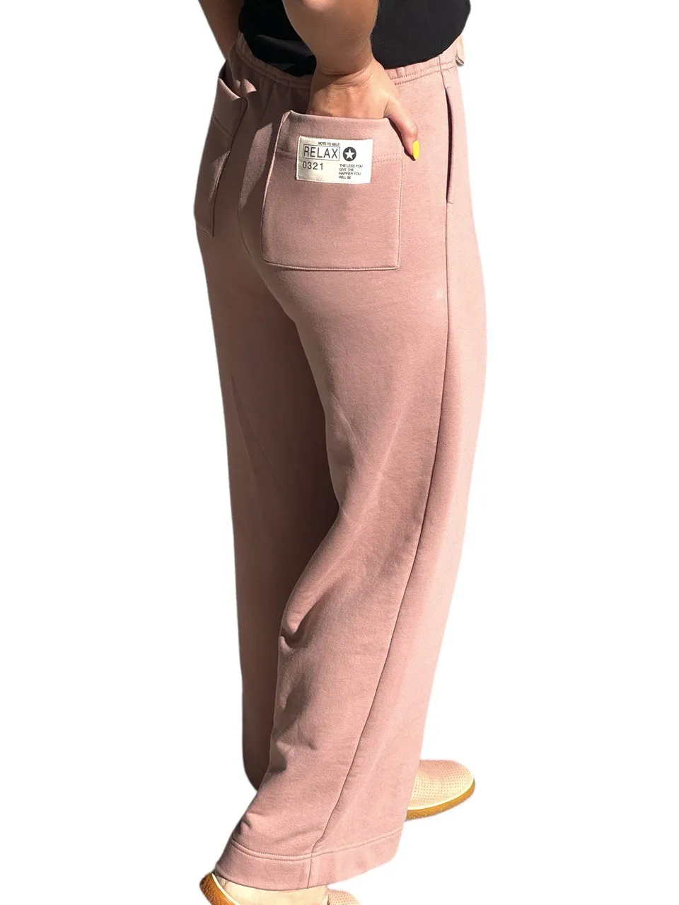 Soft High-Rise Wide-Leg Pants