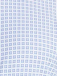 Square Motif Performance Dress Shirt