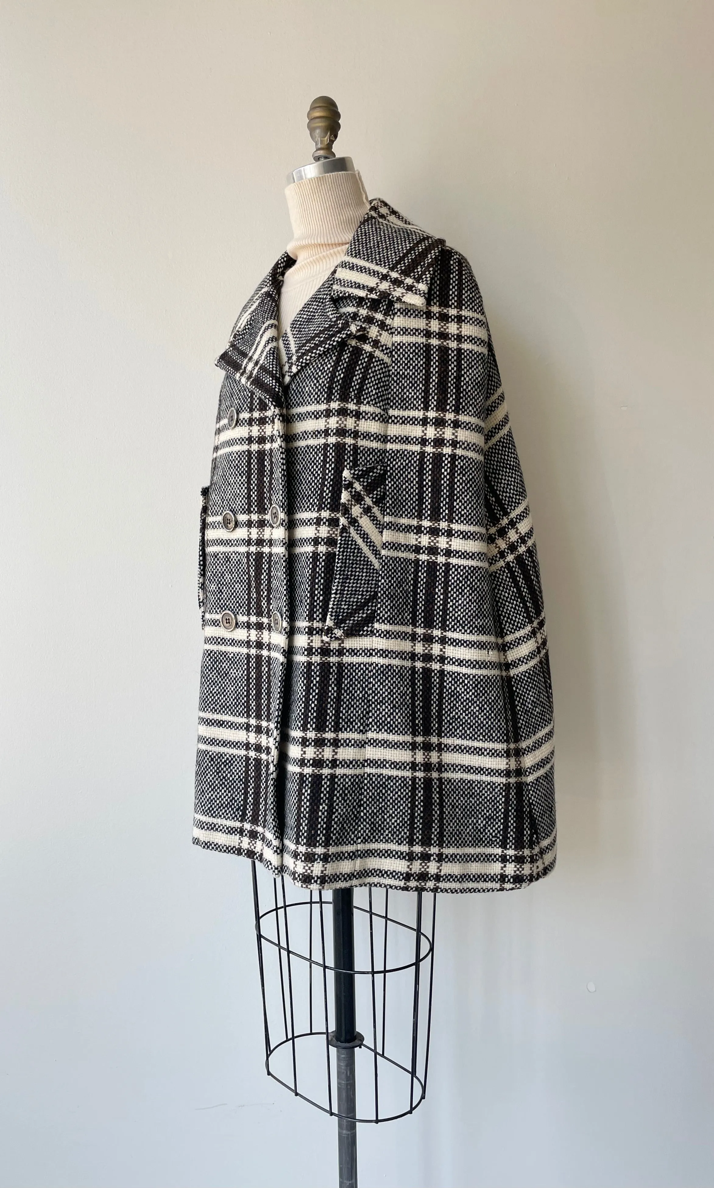 Stour Tweed Wool Cape