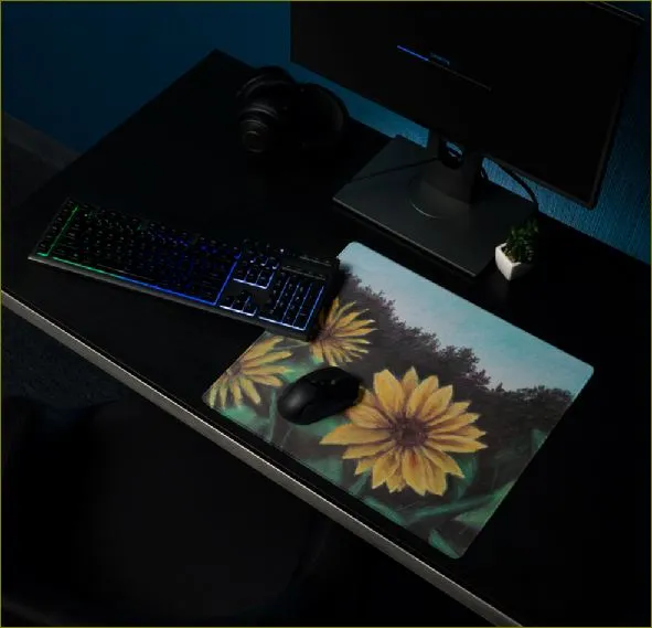 Sunflower Days ~ Gaming Mouse Pad