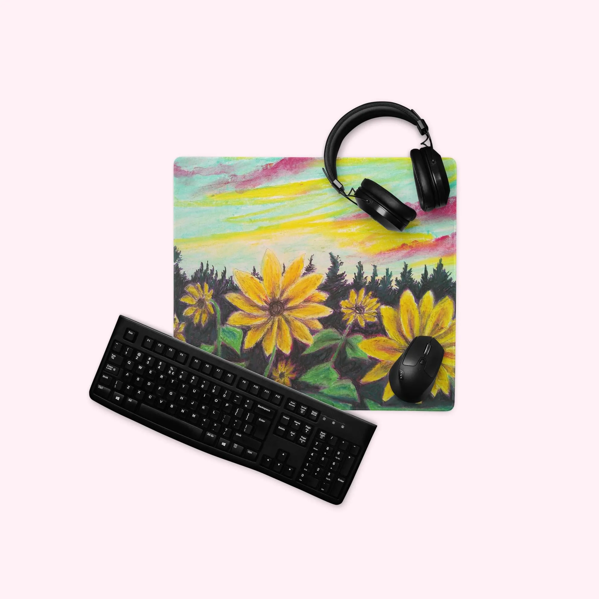 Sunflower Souls ~ Gaming Mouse Pad