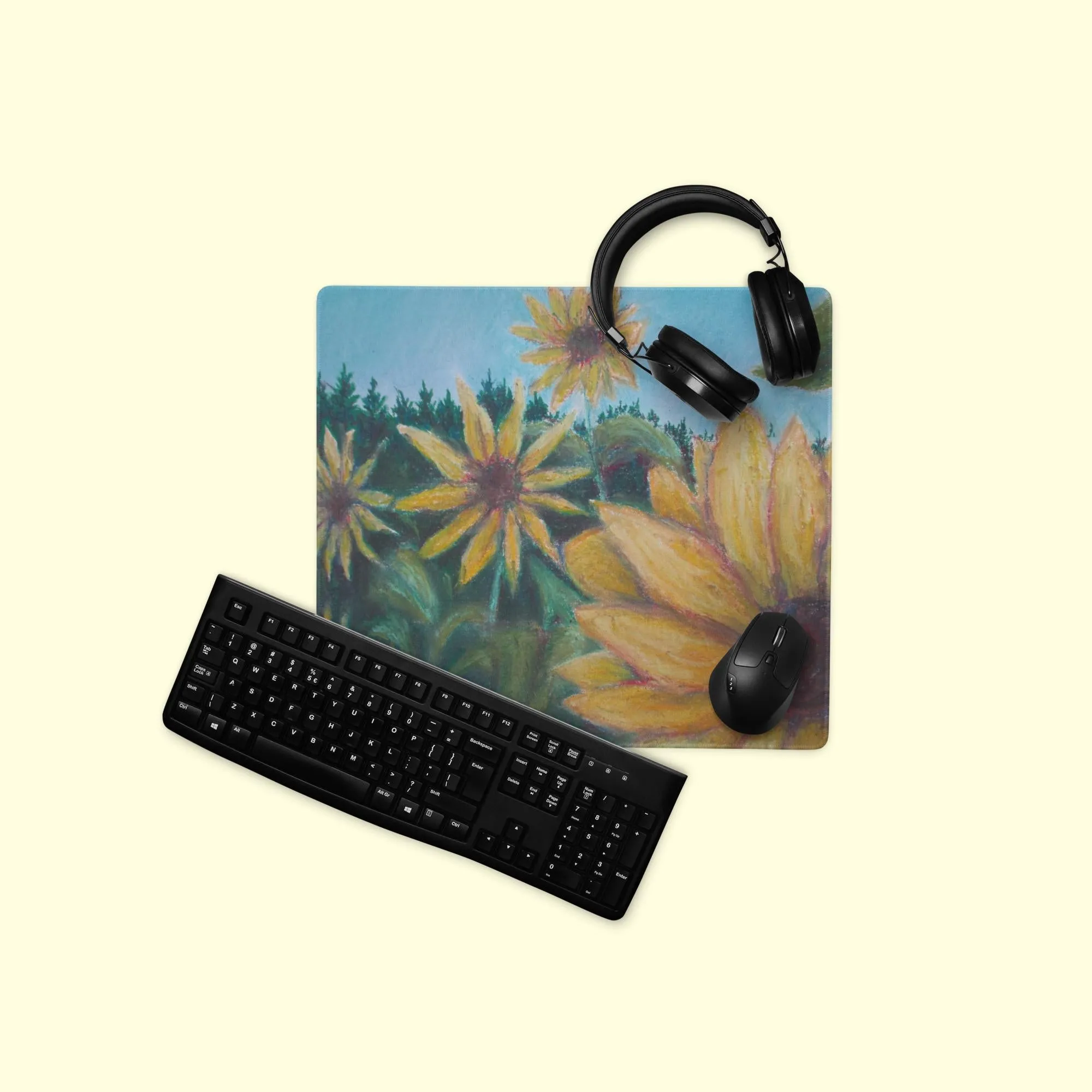 Sunny Flower ~ Gaming Mouse Pad