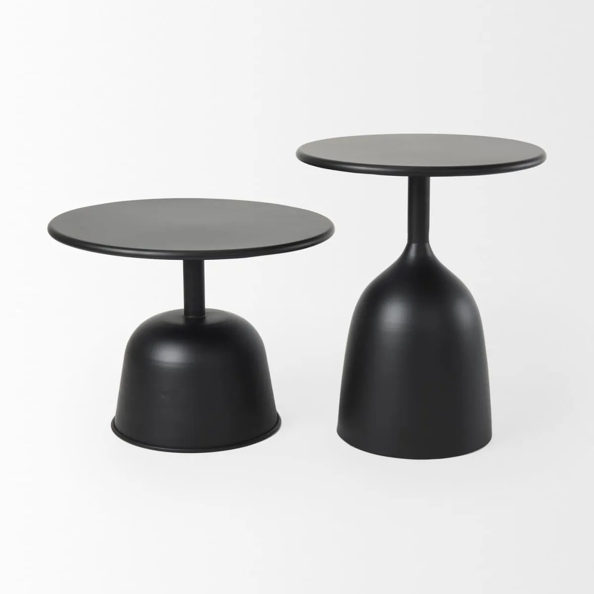 Talulla Accent Table Black Metal | 14.8H