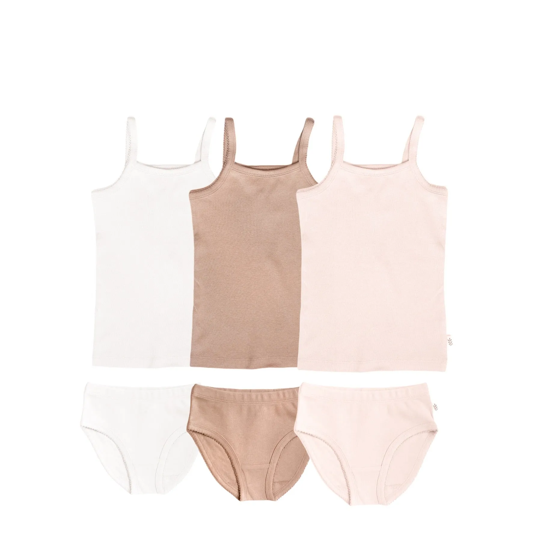 Tank Top & Underwear Set - Coconut Milk