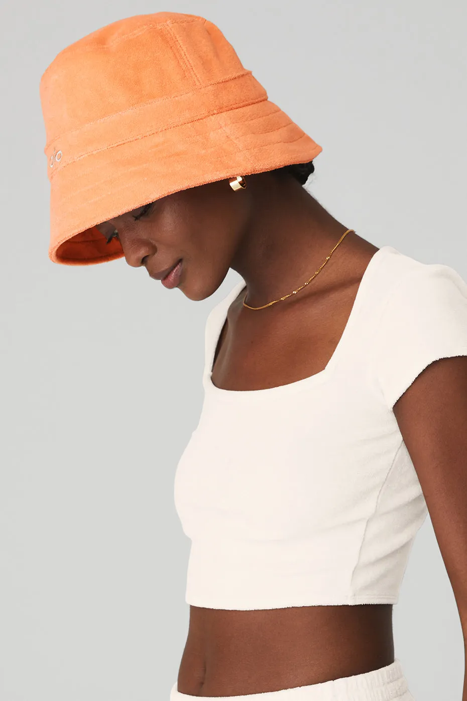 Terry Beachside Bucket Hat - Cantaloupe