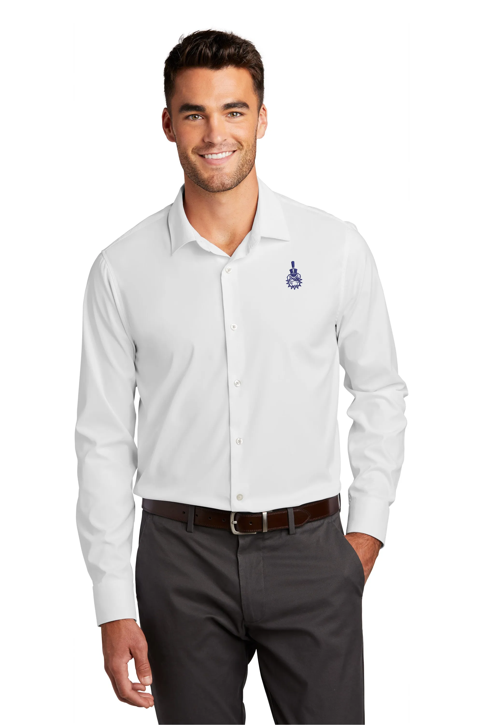 The Citadel, Spike, Long Sleeve Stretch Dress Shirt