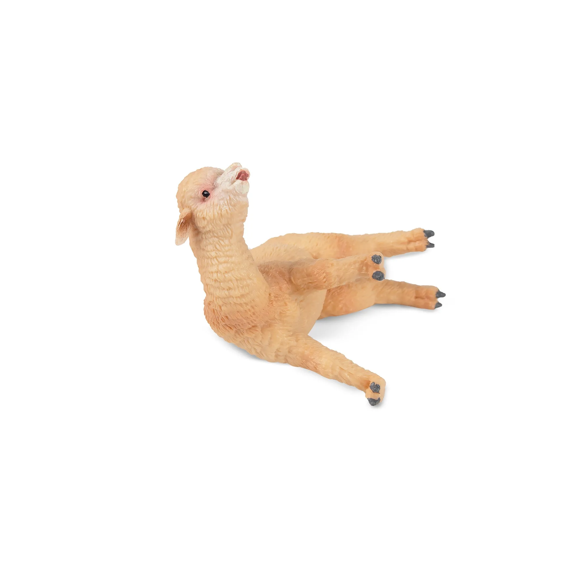 Toymany Lying Alpaca Baby Figurine Toy