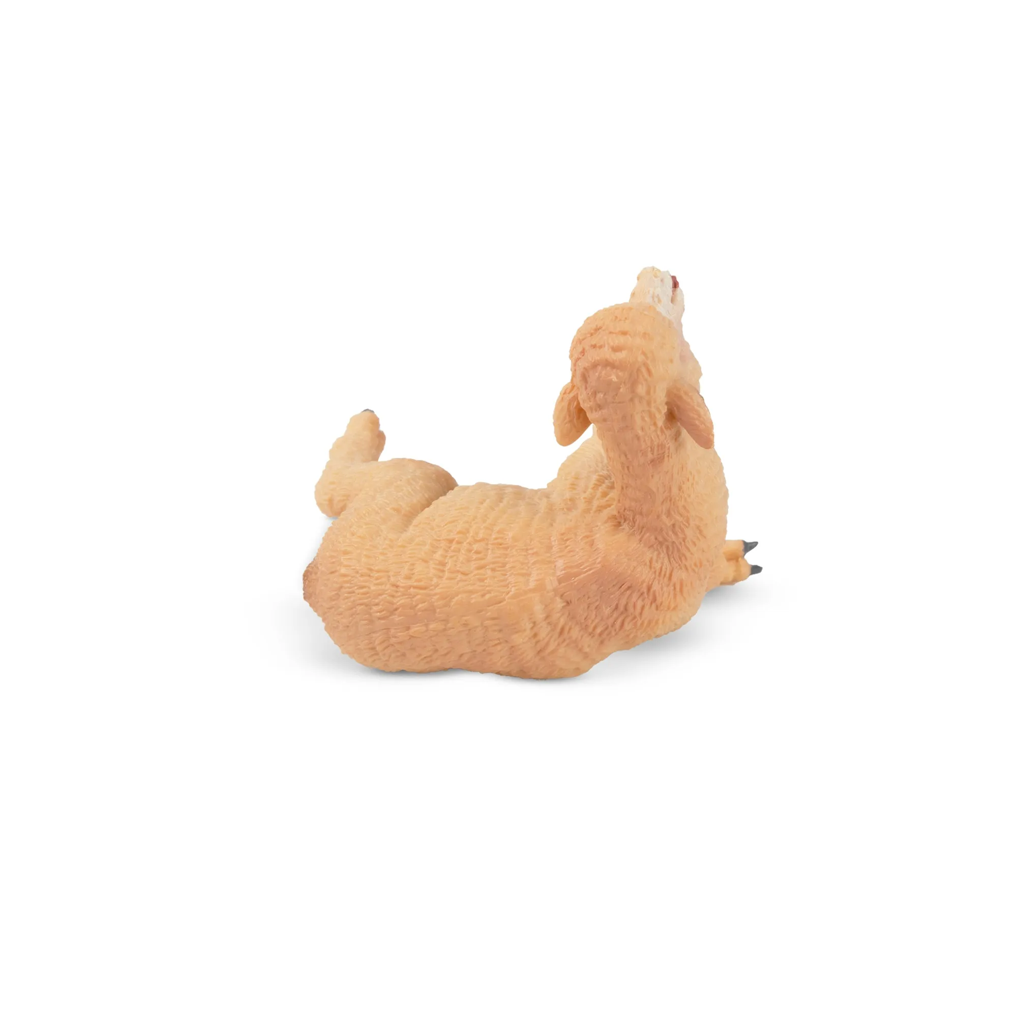 Toymany Lying Alpaca Baby Figurine Toy